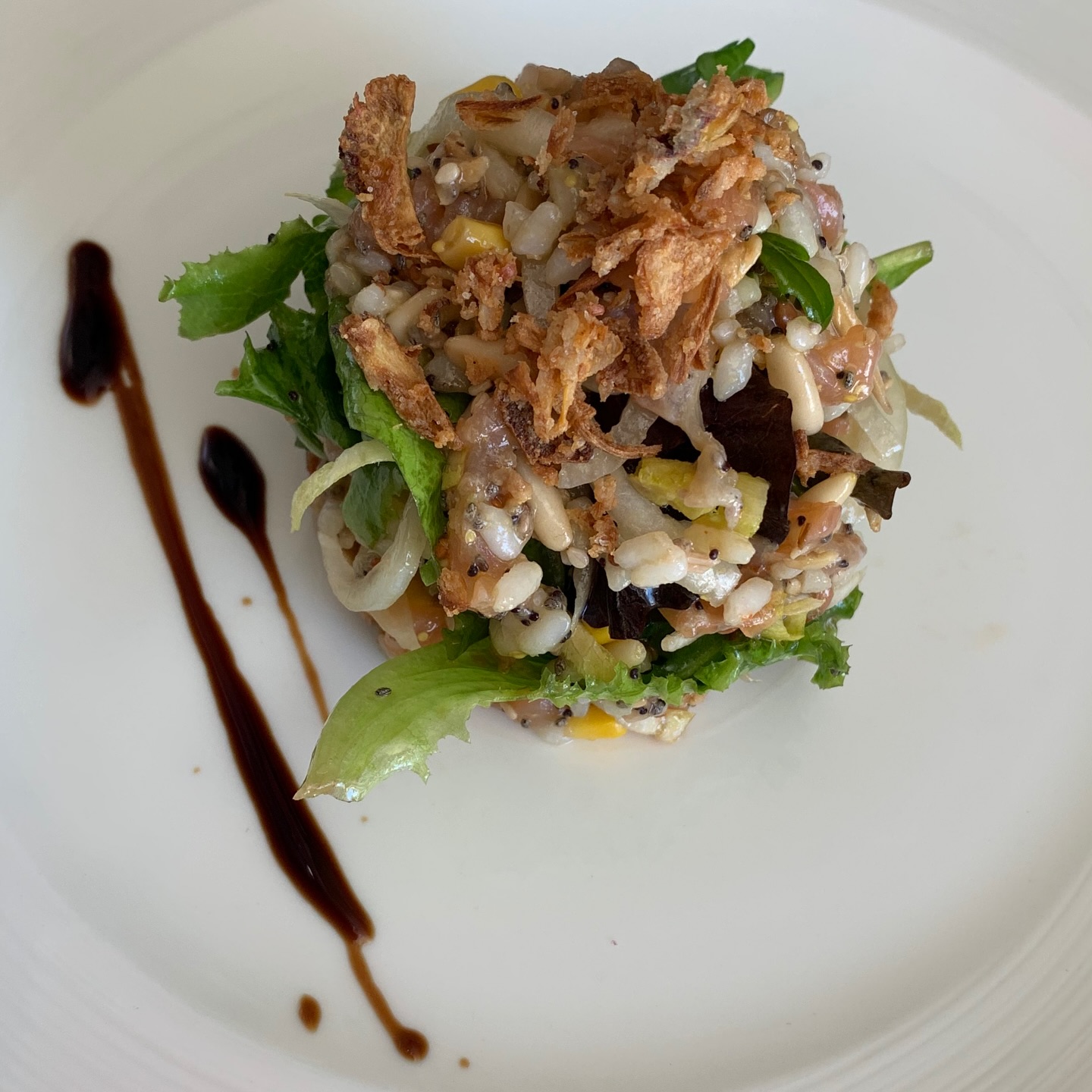 Ensalada de hinojo y salmón ahumado